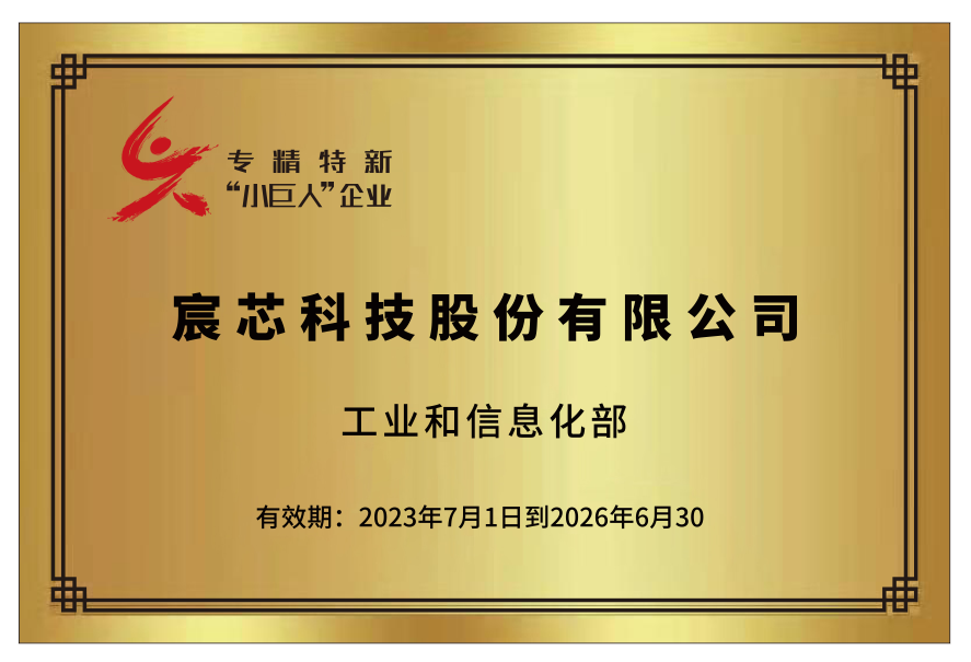 公司获批专精特新“小巨人”企业称号